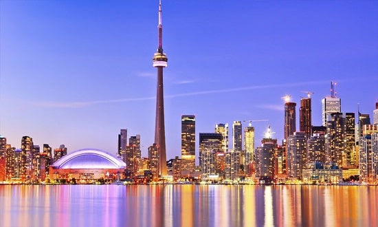 Vista panoramica de Toronto